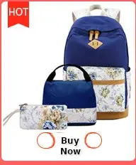 Women's Ethnic Canvas Backpack Black White Pattern — feature 6