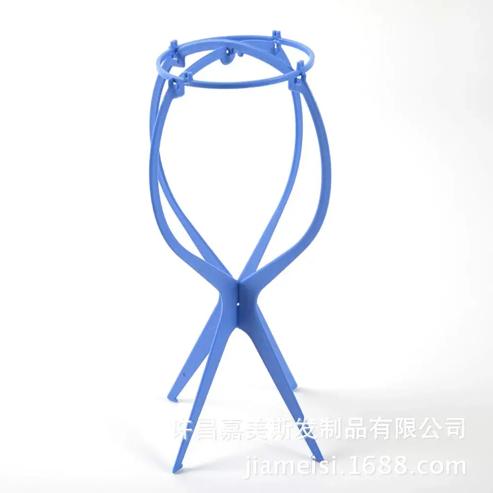 Pink Hair Extension Wig Stand for Women - Image 7