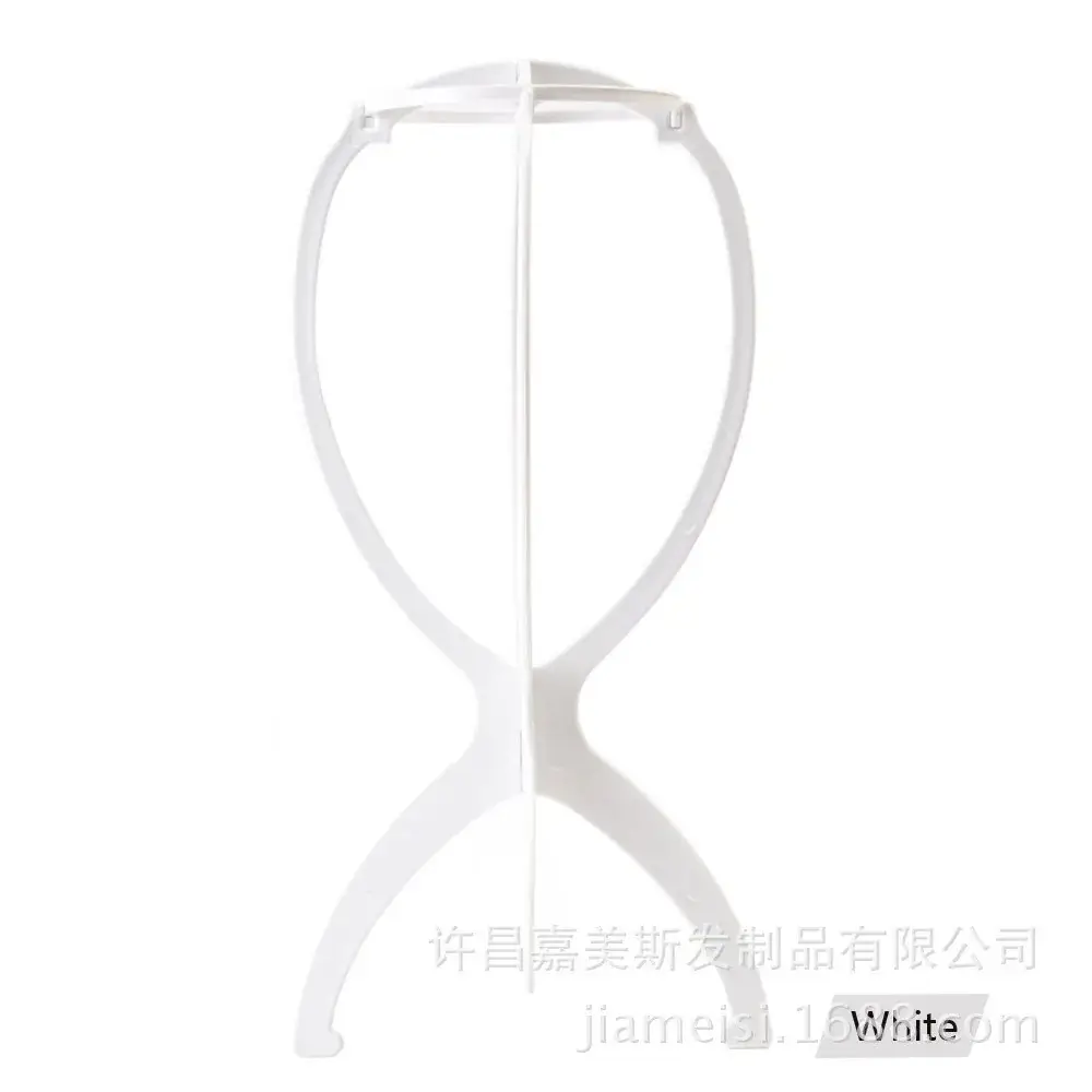Pink Hair Extension Wig Stand for Women - Image 3