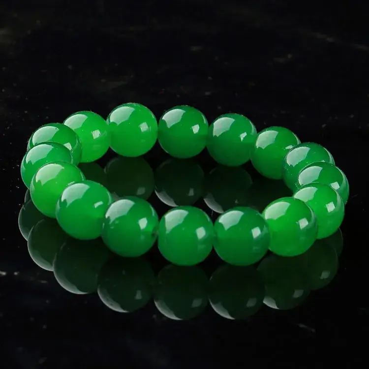 Jade Bracelets Wholesale 13mm Green Yellow Purple - Image 33