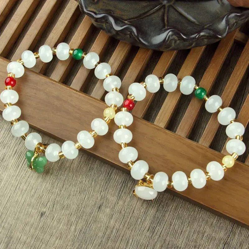 Jade Bracelets Wholesale 13mm Green Yellow Purple - Image 45