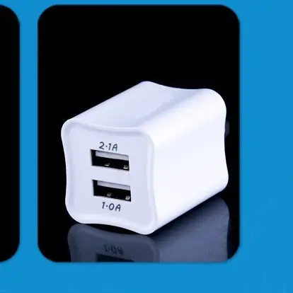 Green Dot Dual USB Charger 2.1A for Xiaomi & Android - Image 2