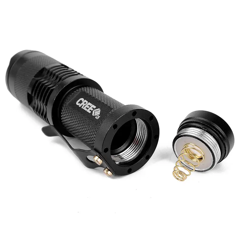 Cross-Border LED Focusing Flashlight SK68 Rechargeable Outdoor Portable - Image 3