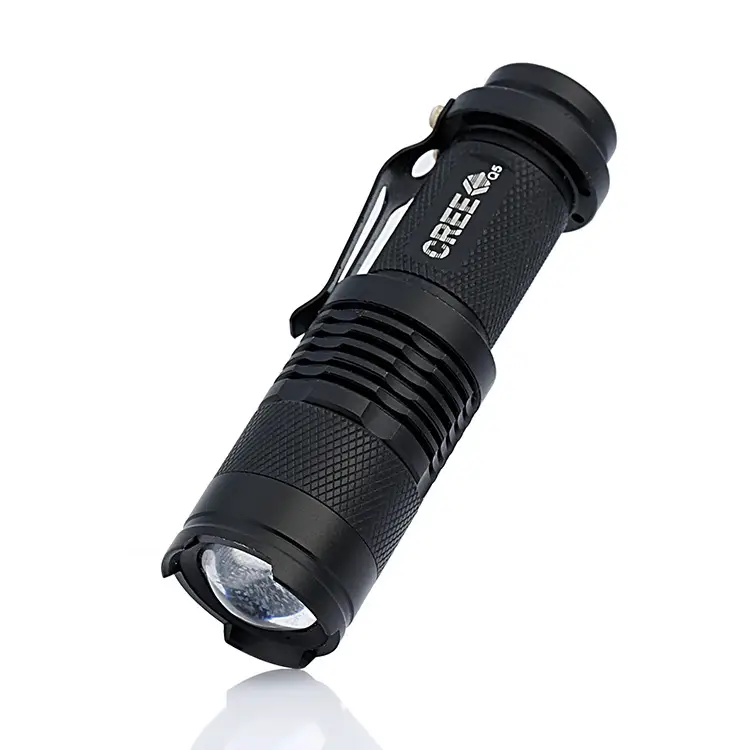 Cross-Border LED Focusing Flashlight SK68 Rechargeable Outdoor Portable - Image 5