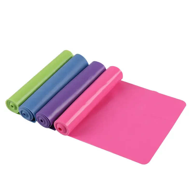 Cross-border yoga elastic belt 2m stretchable flat rubber - Image 5