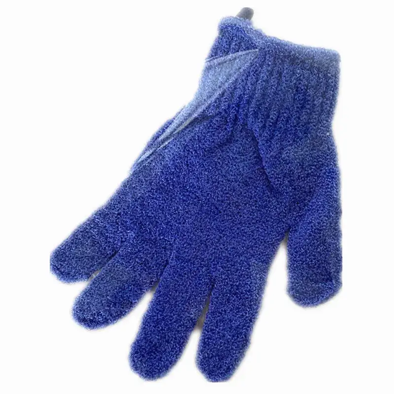 Five Finger Bath Gloves Nylon Multi Color - Image 9