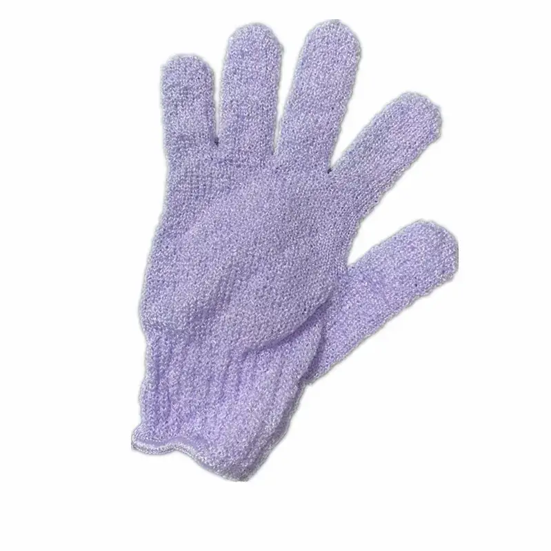 Five Finger Bath Gloves Nylon Multi Color - Image 10