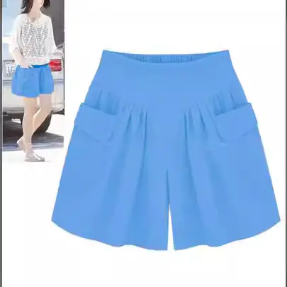 Fat mm Wide Leg Shorts for Women Summer Plus Size - Image 9