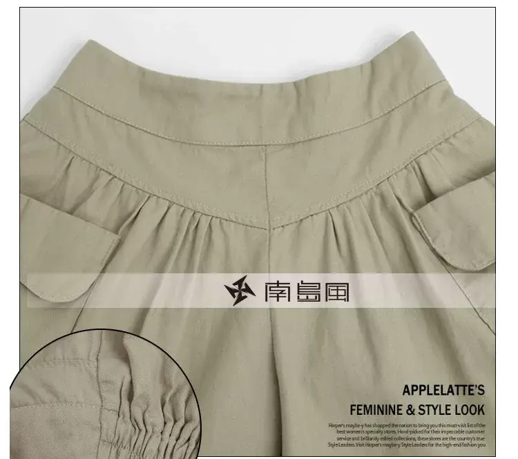 Fat mm Wide Leg Shorts for Women Summer Plus Size — feature 10