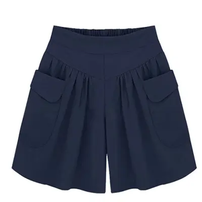 Fat mm Wide Leg Shorts for Women Summer Plus Size - Image 2