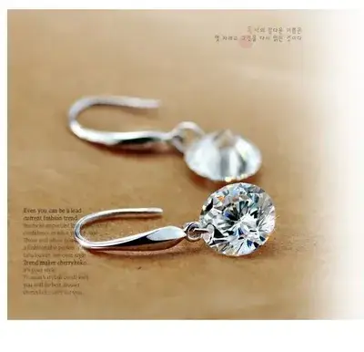 Natural Crystal Earrings for Women Wholesale Korea Jewelry - Image 3