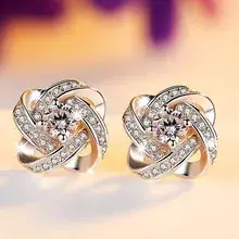 Natural Crystal Earrings for Women Wholesale Korea Jewelry — feature 54