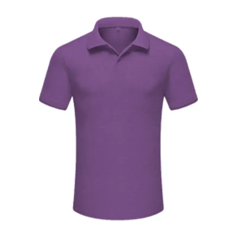 Men White Polo T-Shirt Short Sleeve Lapel - Image 5
