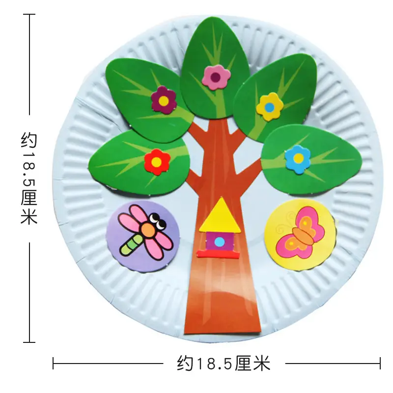 Kids Rocket & Space Plate Painting DIY Paper Plate - Image 13