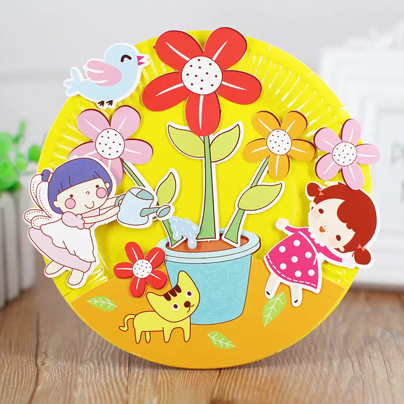 Kids Rocket & Space Plate Painting DIY Paper Plate - Image 10