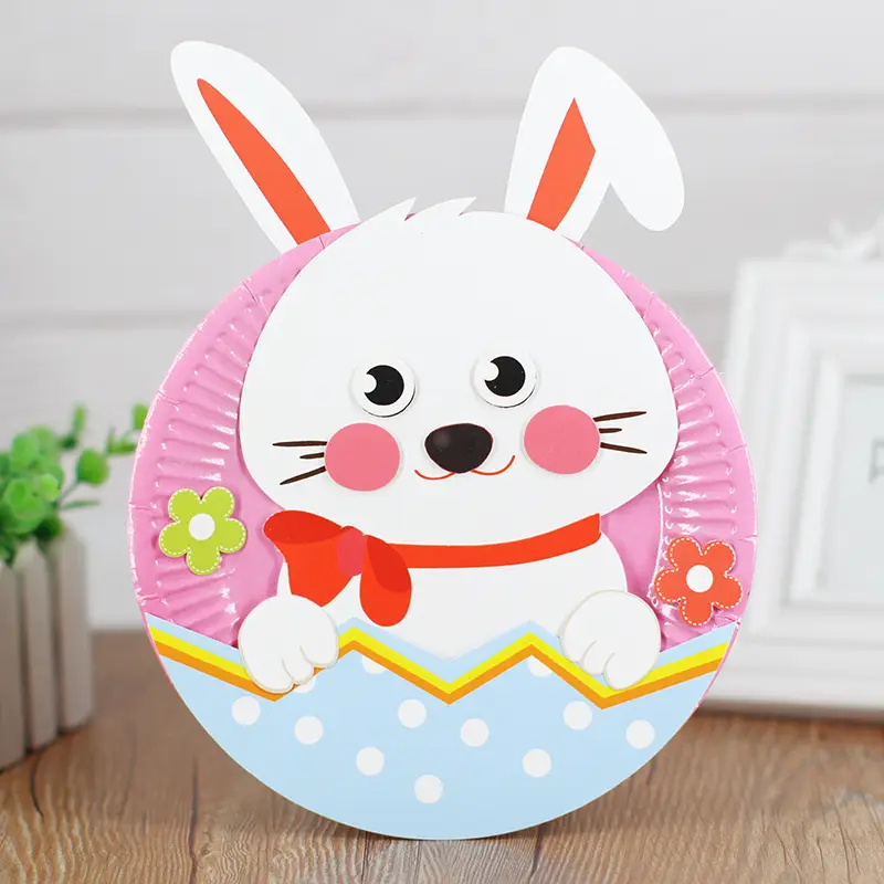 Kids Rocket & Space Plate Painting DIY Paper Plate - Image 2