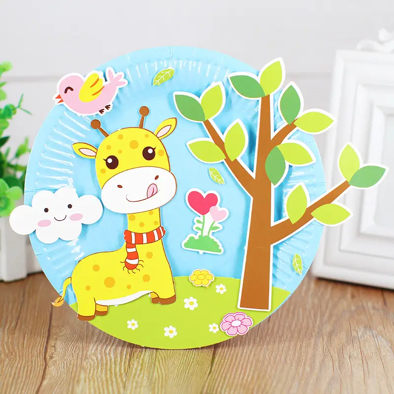 Kids Rocket & Space Plate Painting DIY Paper Plate - Image 7