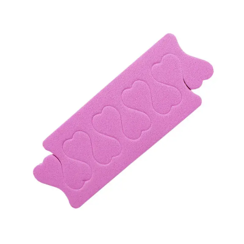 彩色分指器 EVA 指甲油工具 100对 全店批发