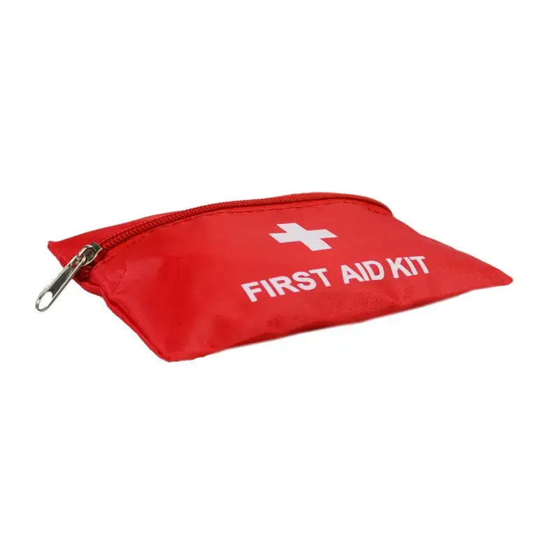 Red Oxford Cloth First Aid Kit Mini Bag - Image 5