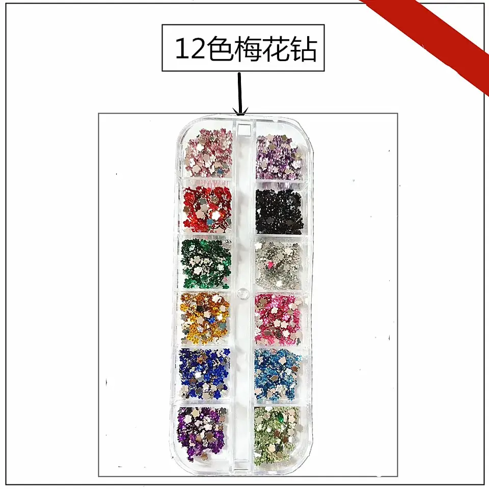12 color plum blossom drill