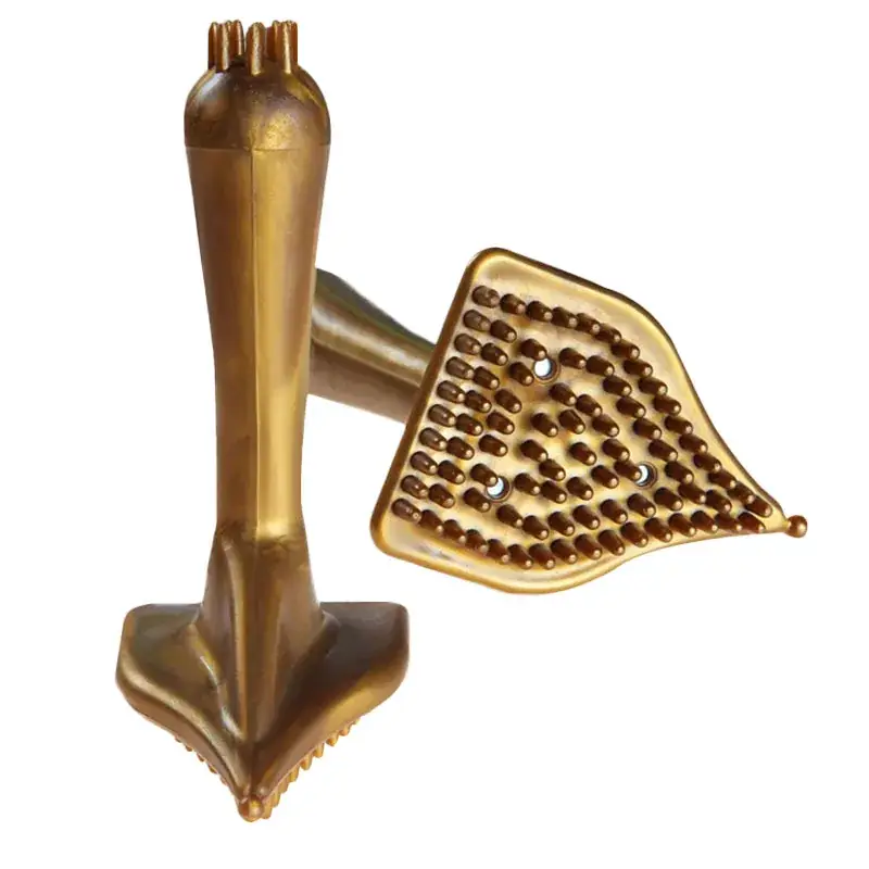 Golden Magnetic Meridian Beauty Brush for Body Tendon Massage - Image 8