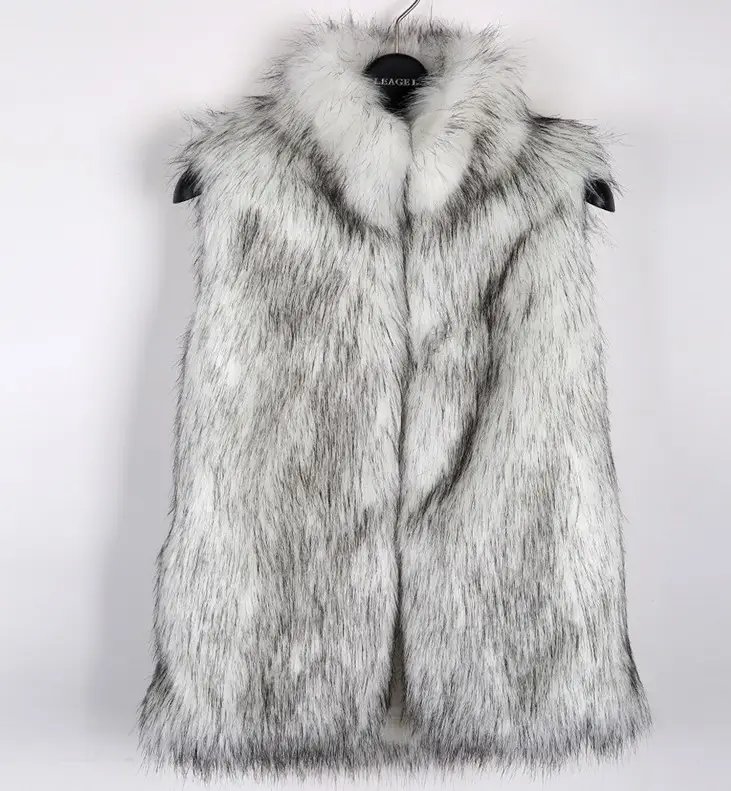 Imitation Fur Vest for Men Winter Warmth - Image 3