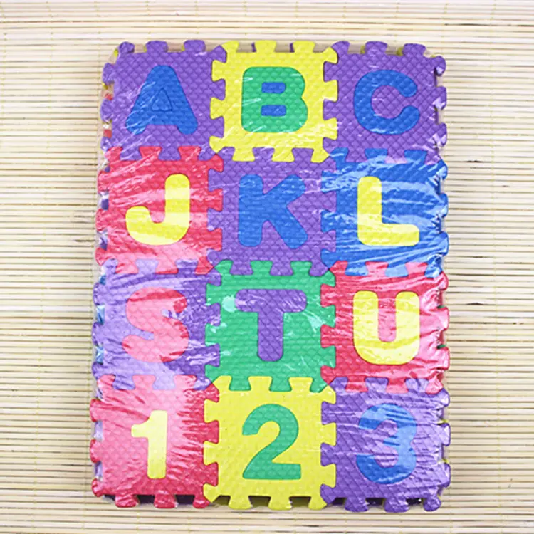 Alphanumeric Foam Puzzle Toy for Kids 36" - Image 2
