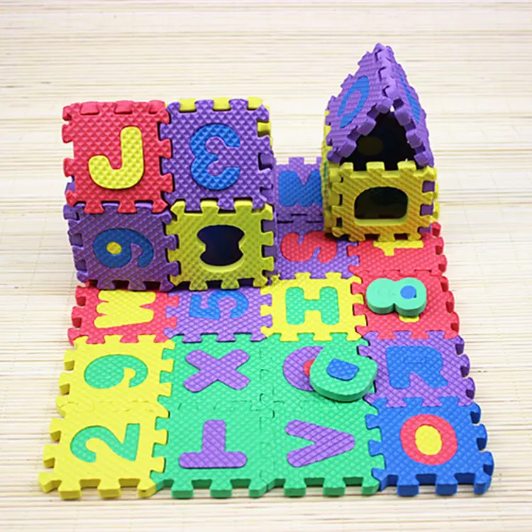 Alphanumeric Foam Puzzle Toy for Kids 36" - Image 3
