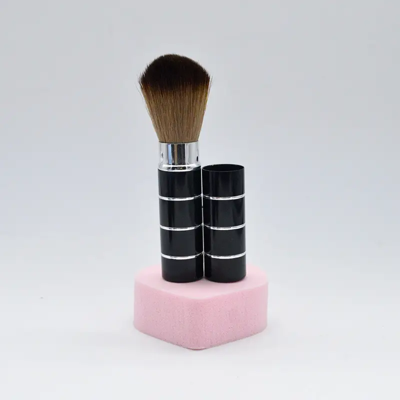Factory Straight Cosmetic Brush Metal Telescopic Blush Brush - Image 7
