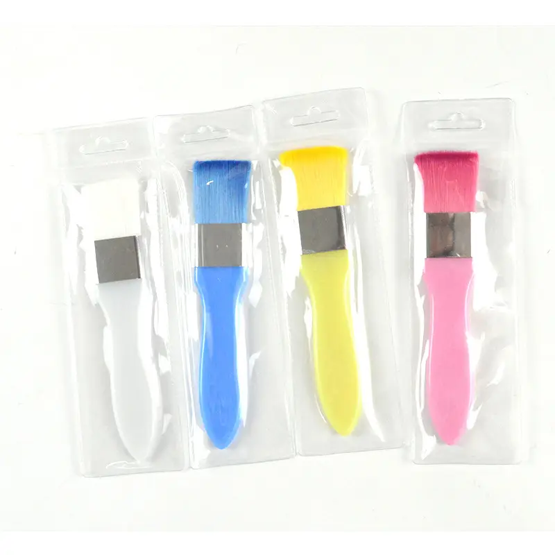 Yellow Foam Beauty Mask Brush Multi-Color — feature 14
