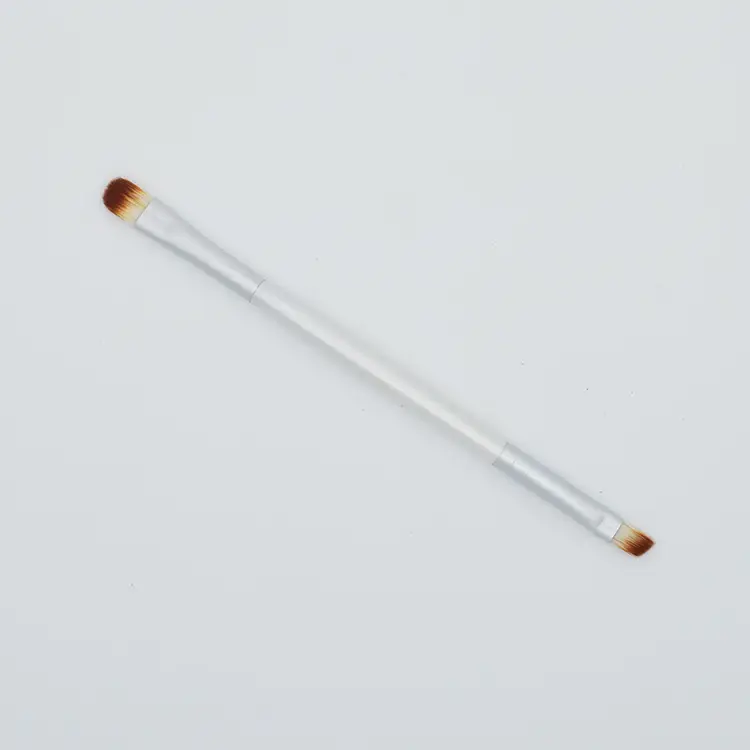 Double Headed Makeup Brushes with Wooden Handles - Image 13