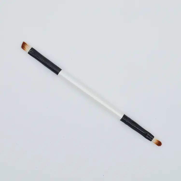 Double Headed Makeup Brushes with Wooden Handles - Image 6
