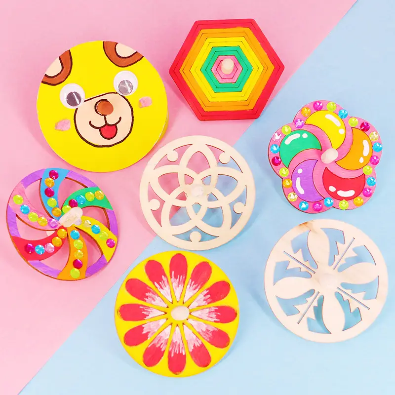 Red Sun Gyro Toy for Kids Creative DIY - Image 21