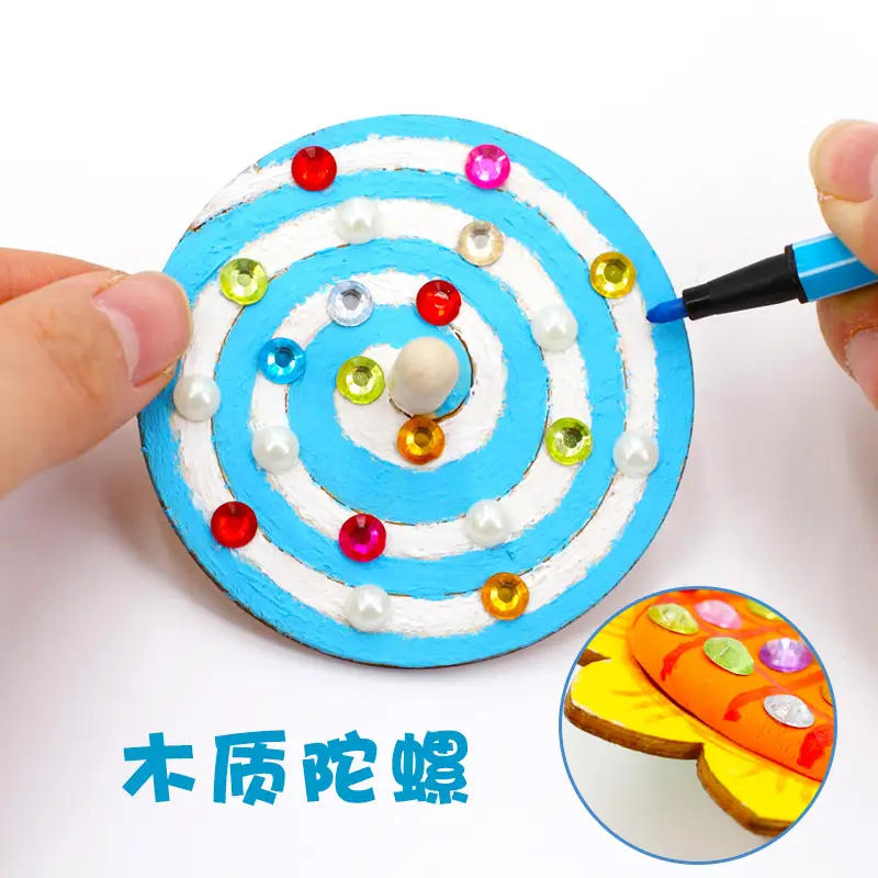 Red Sun Gyro Toy for Kids Creative DIY - Image 23