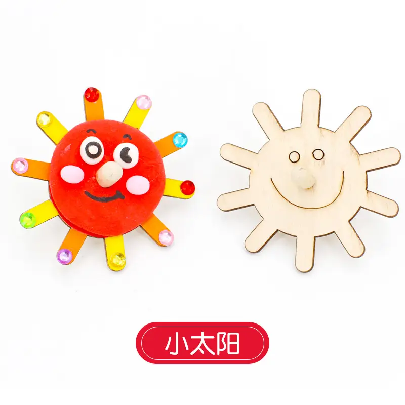 Red Sun Gyro Toy for Kids Creative DIY - Image 10
