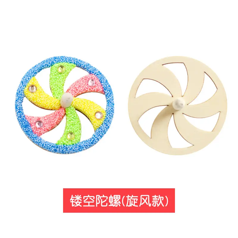 Red Sun Gyro Toy for Kids Creative DIY - Image 4