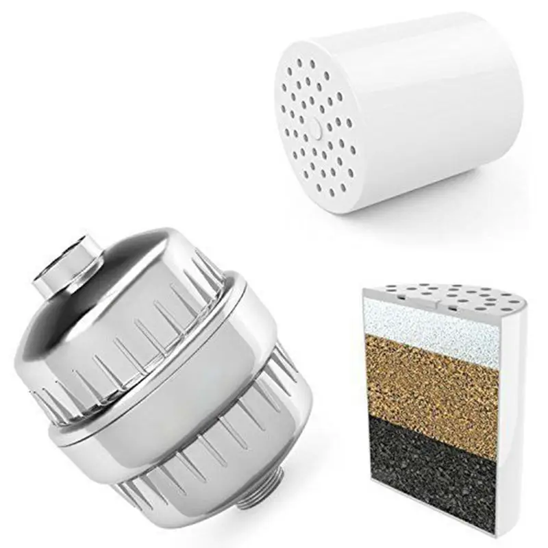 Chrome Water Filter Shower Purifier for Bathroom Use — feature 14