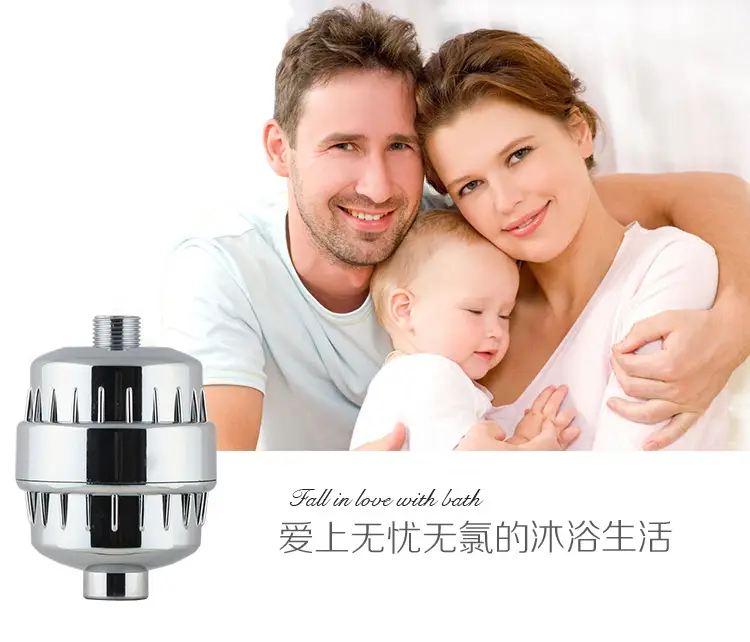 Chrome Water Filter Shower Purifier for Bathroom Use — feature 9