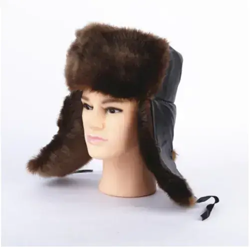 Winter Fur Ear Hat with Micro Side Cover - Image 8