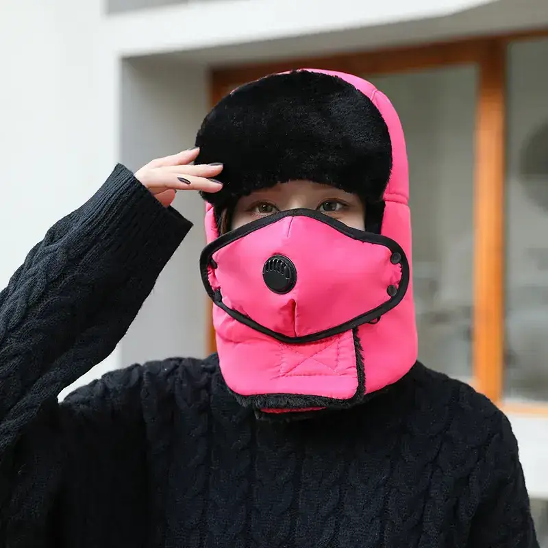 Winter Fur Ear Hat with Micro Side Cover - Image 12