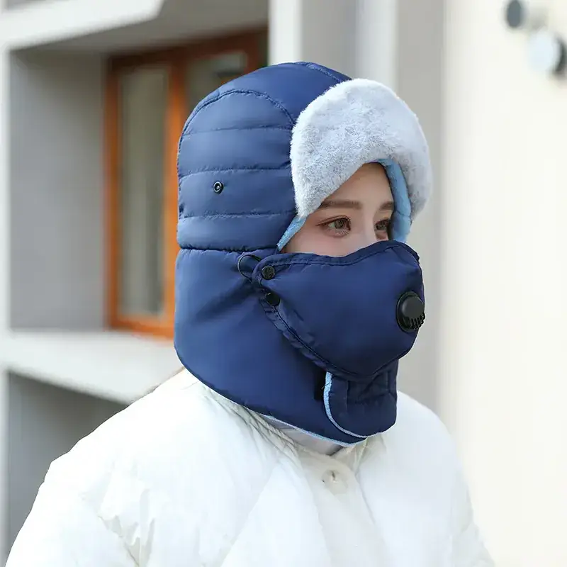 Winter Fur Ear Hat with Micro Side Cover - Image 18