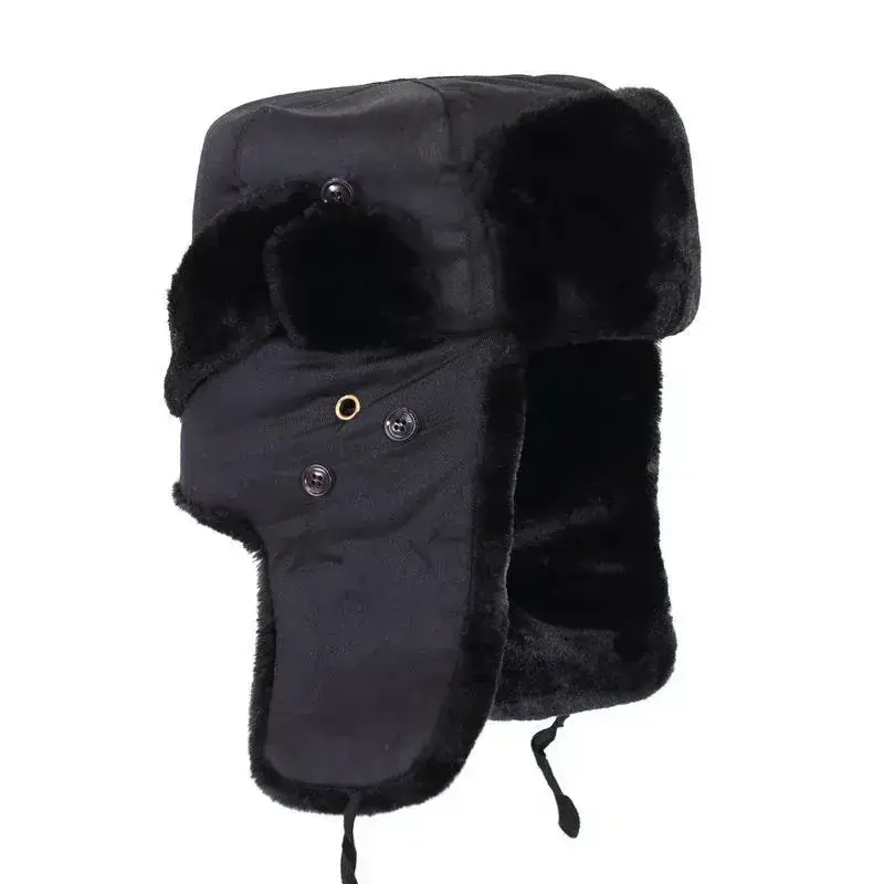 Winter Fur Ear Hat with Micro Side Cover - Image 5