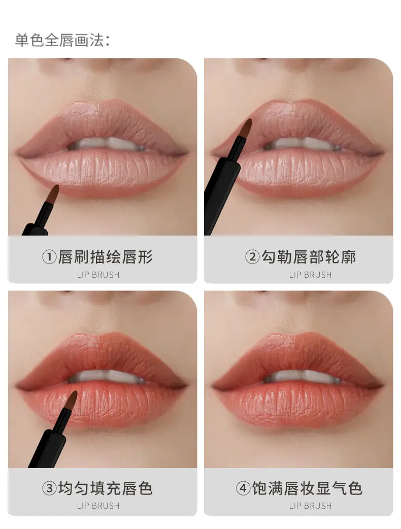 Zoreya Retractable Lip Brush with Cover — feature 6