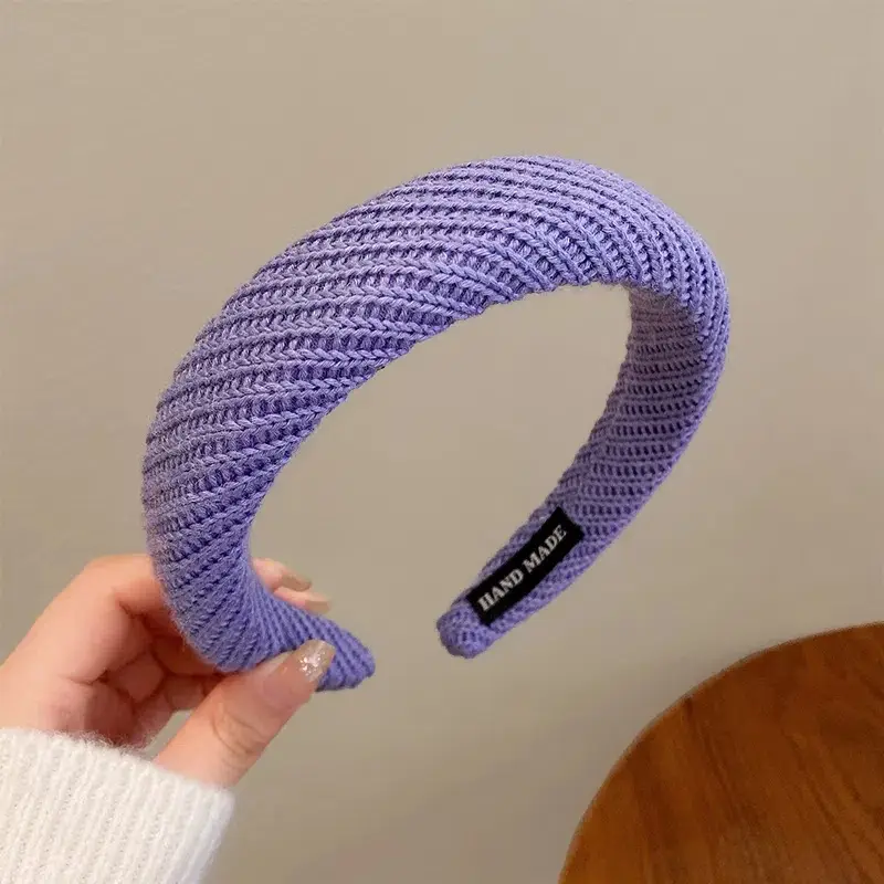 Korean New Retro Autumn Winter Headband for Women - Image 30