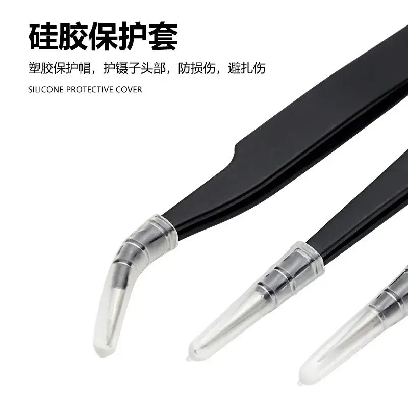 HRC40 Precision Eyelash Curler with Anti-Static Stainless Steel Tweezers - Image 16