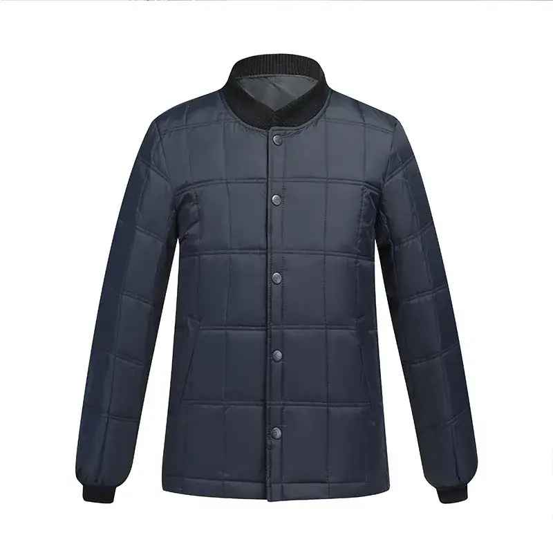 Men's Black Duck Down Jacket with Thick Inner Layer - Image 5