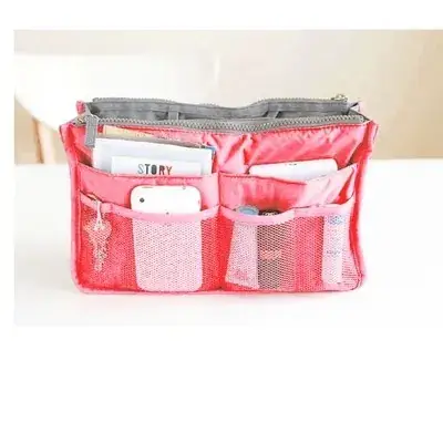 Double Zipper Makeup Wash Bag Thickened Multifunctional Storage