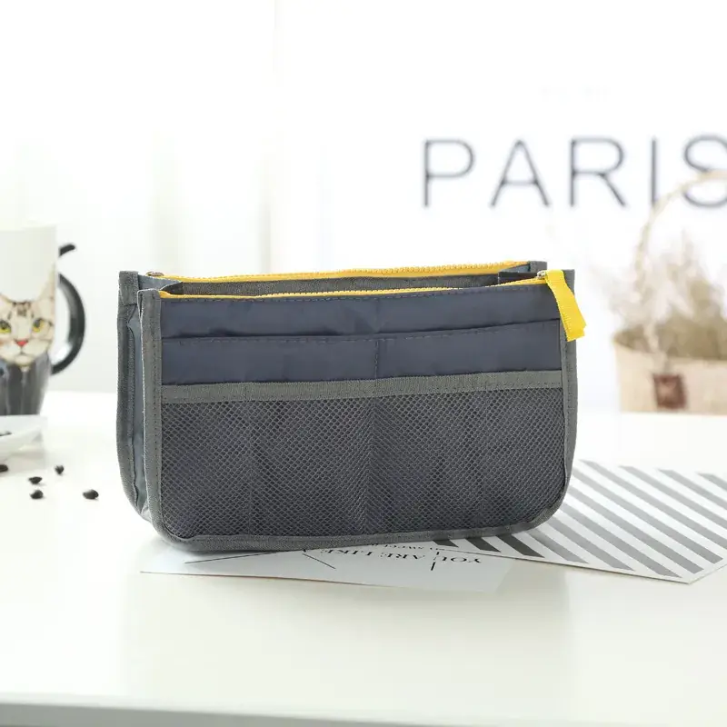 Double Zipper Makeup Wash Bag Thickened Multifunctional Storage — feature 10