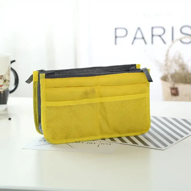 Double Zipper Makeup Wash Bag Thickened Multifunctional Storage — feature 13
