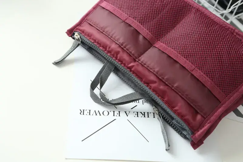 Double Zipper Makeup Wash Bag Thickened Multifunctional Storage — feature 20